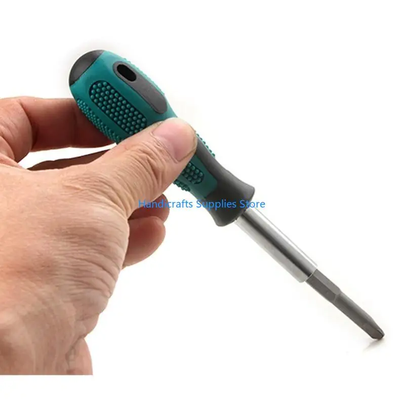 R1WA 3 ชิ้น 1/4inch ไขควง Handder Bit Handle ที่จับเพื่อประสิทธิภาพด้วยการเปลี่ยนแปลงอย่างรวดเร็วและคุณสมบัติแม่เหล็ก