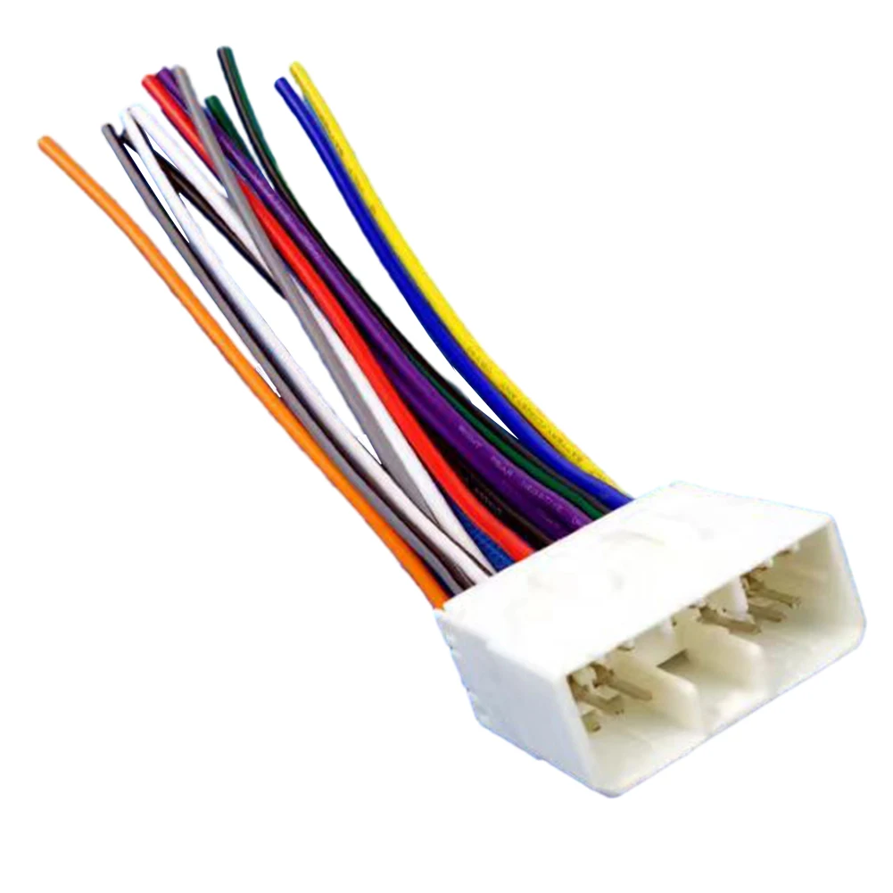 Wire Harness for combo Car Radio Installation Wiring Wire Harness for combo Wear-resistant Black Wire Harness for