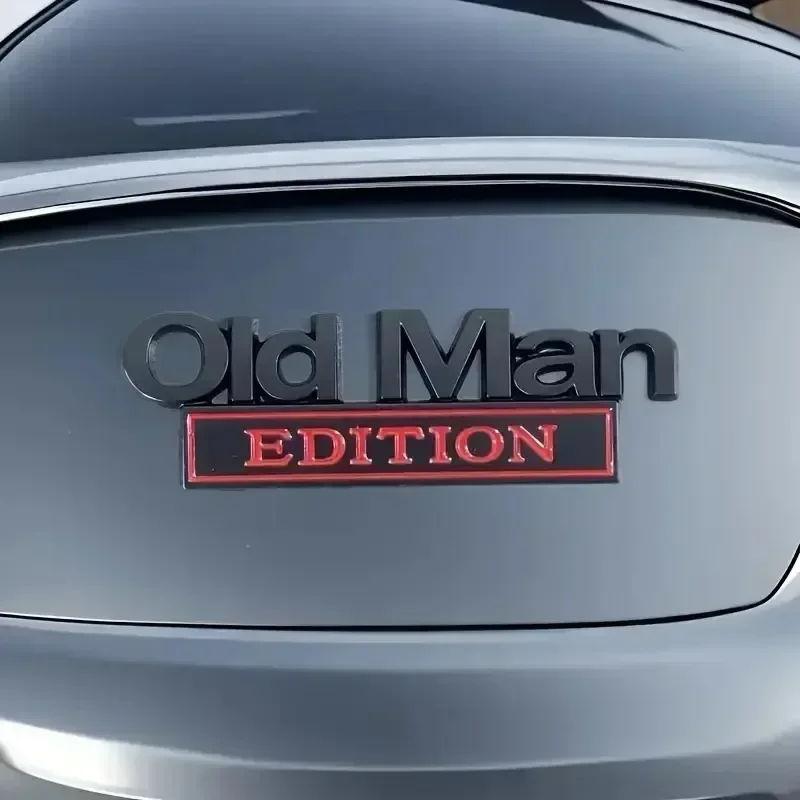 1/2 قطعة إصدار سيارة عتيقة معدنية ثلاثية الأبعاد شعارات سيارة مقاومة للماء ومقاومة للصدأ مناسبة لواقيات الطين/الباب الخلفي/المصدات