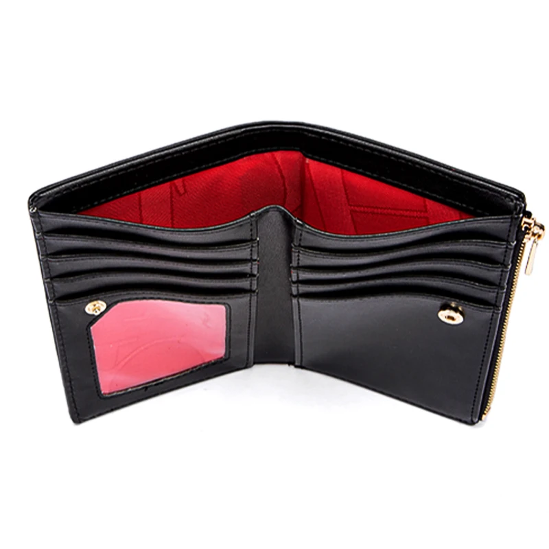 Retro Classic Style Solid Color Women's Long Wallet with Letter Print Portable Women's Clutch Bag Fashionable and Simple image 6