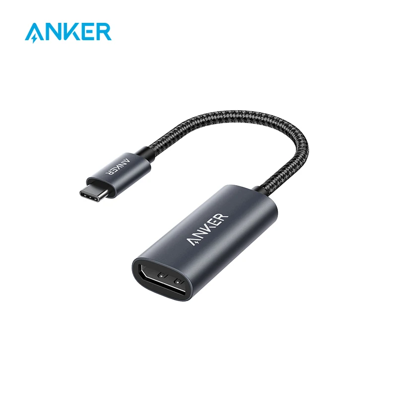Anker USB C to DisplayPort Adapter for Home Office (4K@60Hz), PowerExpand+ Aluminum Portable USB C Adapter, for MacBook Pro