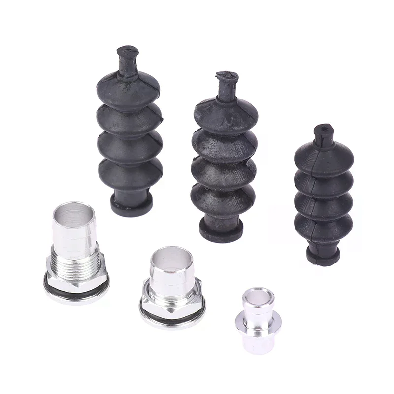 

RC Boat Aluminum Fittings Rubber Bellows Radio Box Seal Servo Push Rod To Rudder Parts
