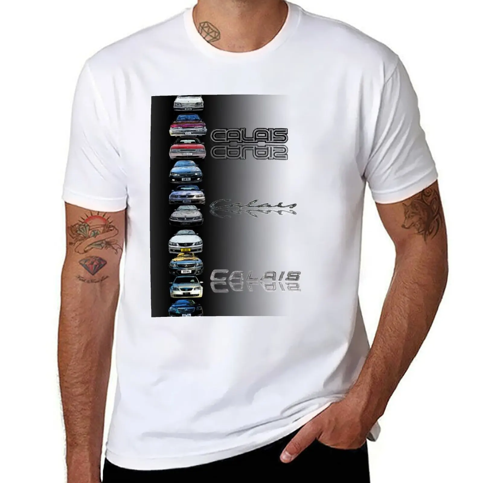 

Calais List T-Shirt t shirt man casual man t shirt heavy cotton T-Shirt