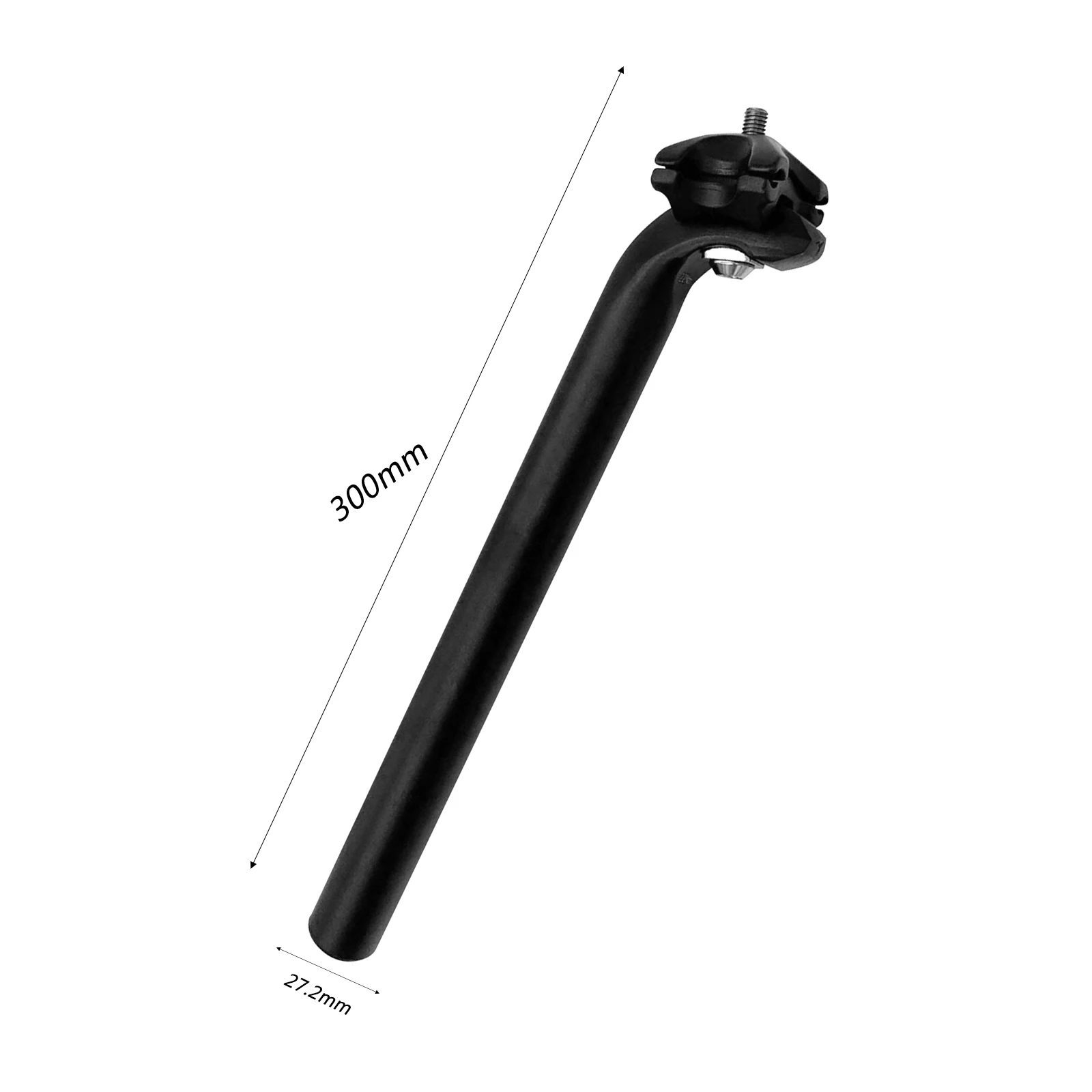 Bike Seatpost 300mm Length Compatible Replaces Parts Lightweight Bicycle Seat Tube Suspension Seatpost for Vintage Bike