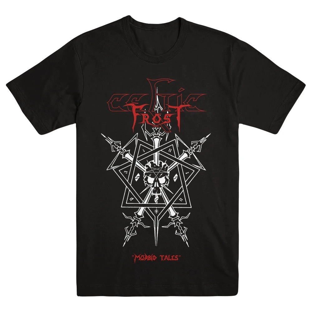 CELTIC FROST Morbid Tales Band T-Shirt Baumwolle Grafik-T-Shirt Herren Damen Sommer Streetwear – Detail 6