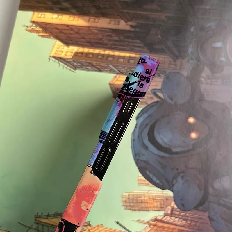 เคสโทรศัพท์ลายภาพวาดสีน้ำมัน Blue Art Eye สำหรับ IPHONE 17 Air 16E 15 PROMAX 14 Plus 13 12 MINI 11 PRO 16Plus XR XS  วัสดุอะคริลิค