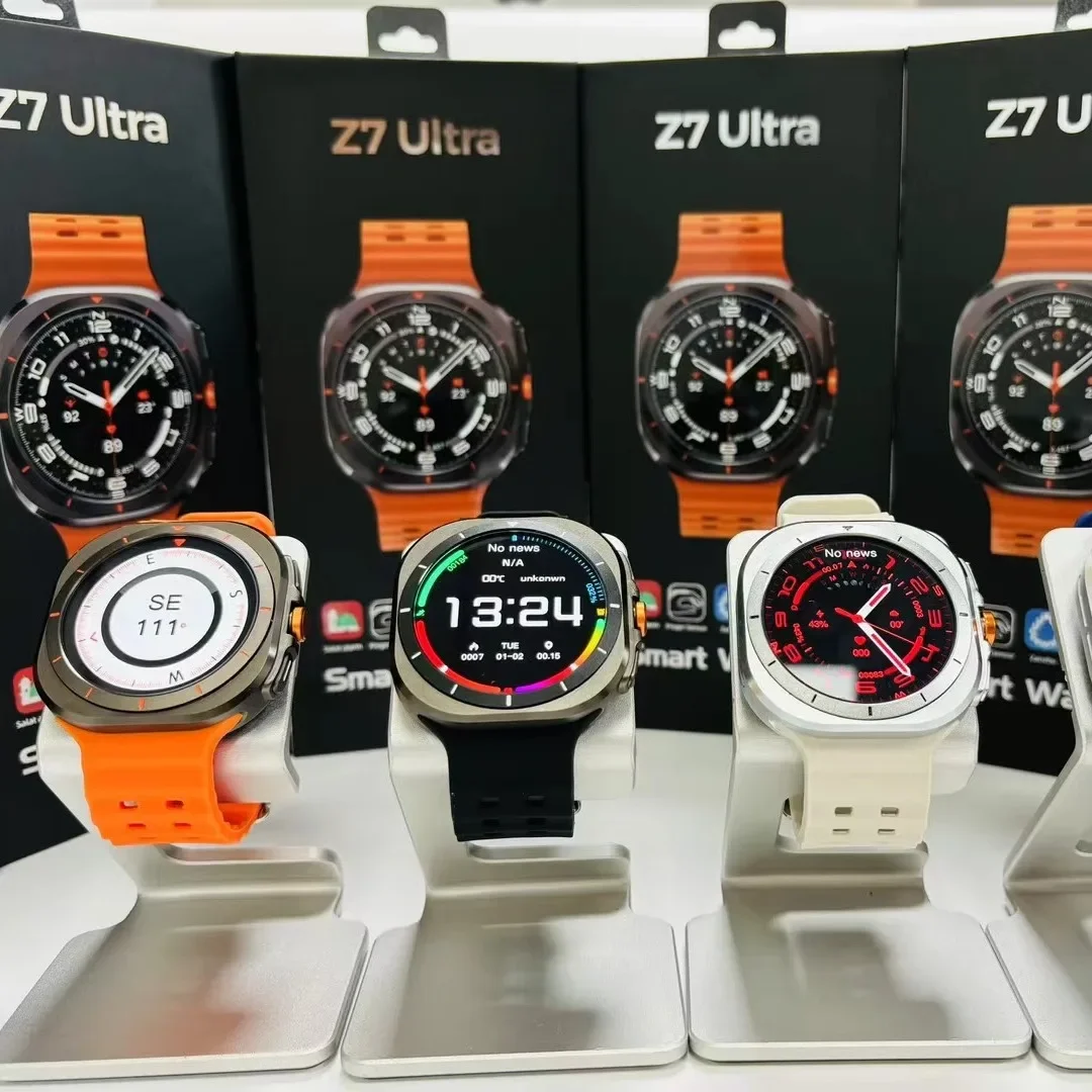 Z7ultra Smart Watch Dual Band RDFitapp Compass IP68 High Definition Display 360*360 Off-Road Gear Outdoor Sport Watch