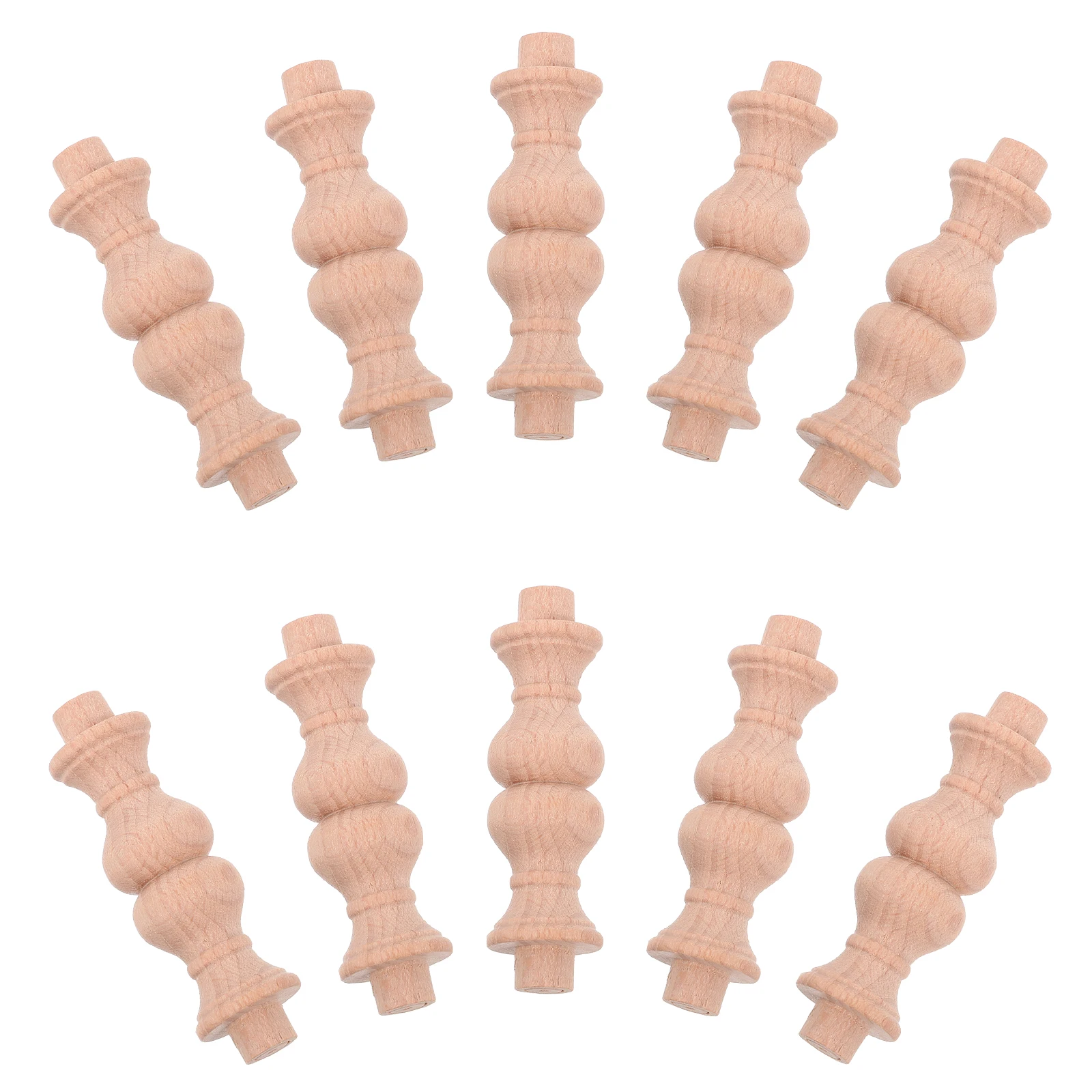 10 шт., колонна из массива тыквы