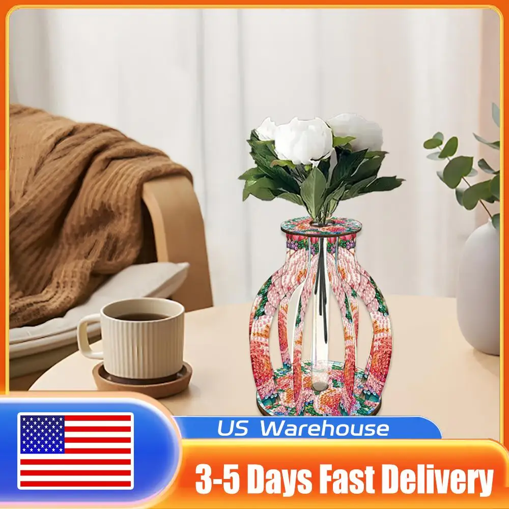 

Набор для алмазной живописи DIY Ваза для цветов Алмазные художественные наборы для декора дома и офиса