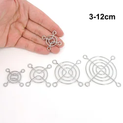 2PCS 3cm 4cm 8cm 12cm dc Cooling Fan Guard Metal Grill Computer metal Cover net for Fan 30mm 40mm 50mm 60mm 70mm 80mm 120mm