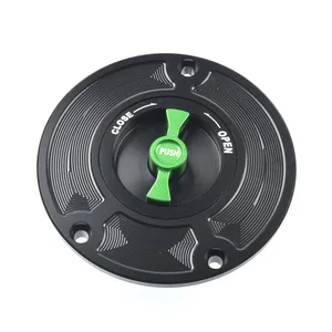 Motocicleta CNC tampa do tanque de combustível, tampa para Kawasaki Z1000, Z800, Z750, Z125, ZX10R, ZX6R, NINJA1000, NINJA650R, ER6N, ER6F, NINJA VERSYS 1000 8 principais vendas ponteira kawasaki zx10r - №4