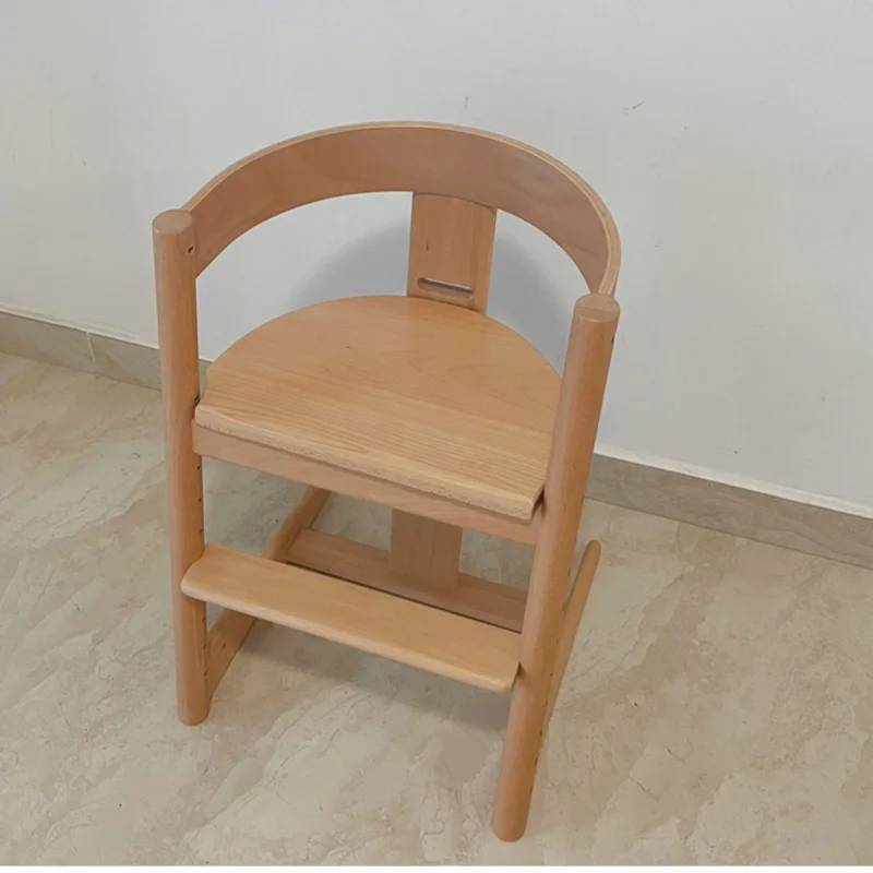 Baby Dining Chair Baby Multifunctional Eating Dining Table and Chair Solid Wood