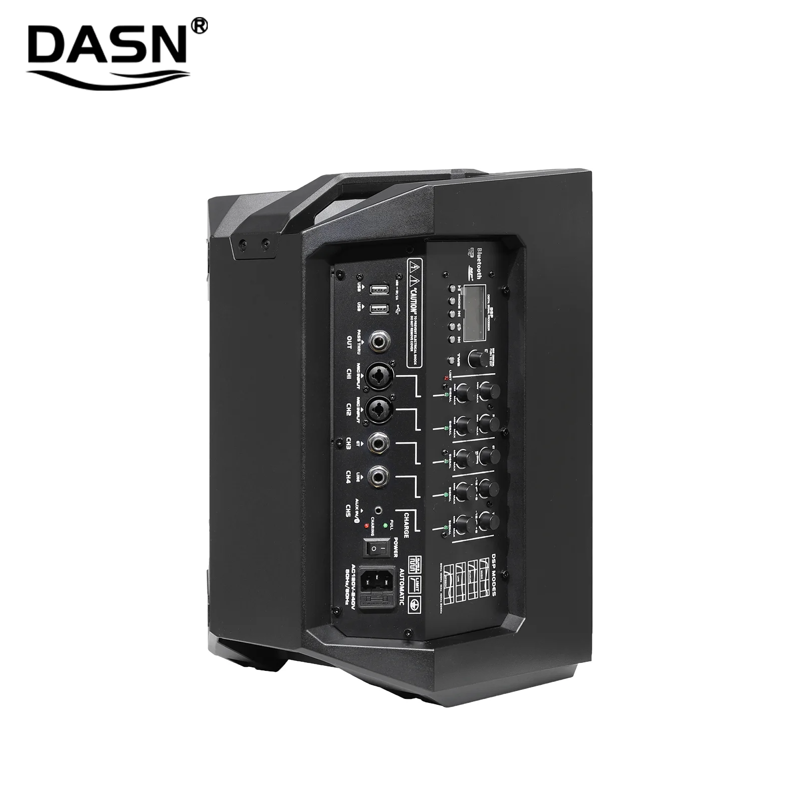 DASN E8 8 Inch 800W PEAK Class - đánh giá và giá Pa Sound System Battery Portable Outdoor