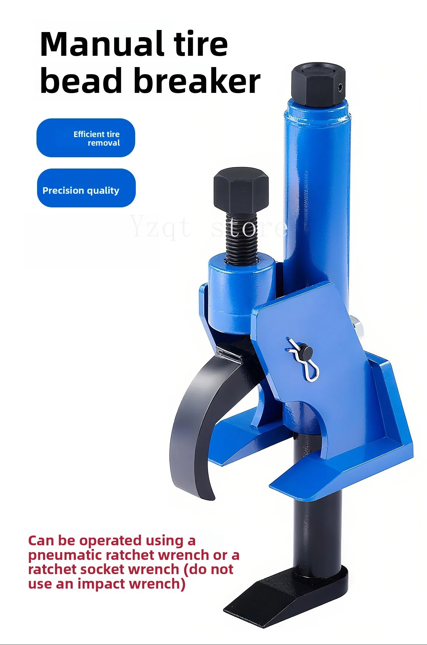 Manual tire bead remover Adjustable hammer  changer Tool  remover tire picker