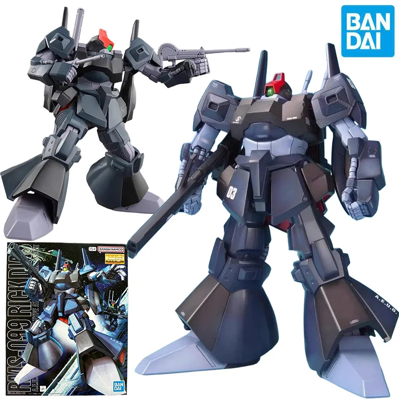BANDAI MG 1/100 RMS-099 RICK DIAS Action Figures Mobile Suit Zeta Gundam Anime Model Kit Toys for Boys Original Box Collection