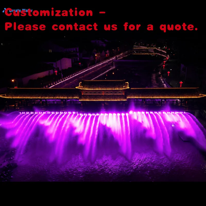 

custom.Curtain Outdoor Digital Curtain Fountain Digital Curtain Wall