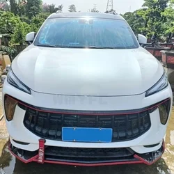 Fit For Fengguang T5 EVO Auto Car Front Bumper Lip Splitter Plate Trim Spoiler Diffuser Deflector Body Kit Canard Guard