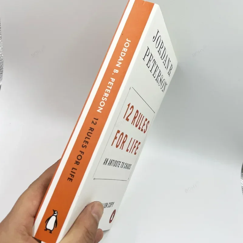 12 Rules for Life:An Antidote To Chaos English Reading Books By Jordan B. Peterson