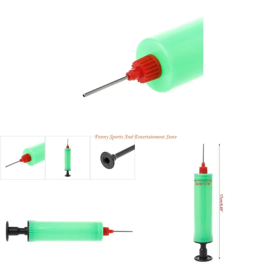 

C4DE Hand Air Inflator with Needle For Footbal Basketball Sports Soccer Ball