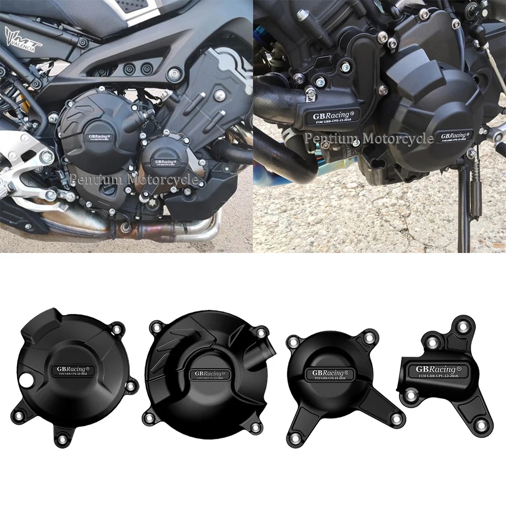 

MT-09 Engine Guards Cylinder Head Guards Protector Cover Guard case for GB Racing For YAMAHA MT09 FZ09 Tracer 900/900GT