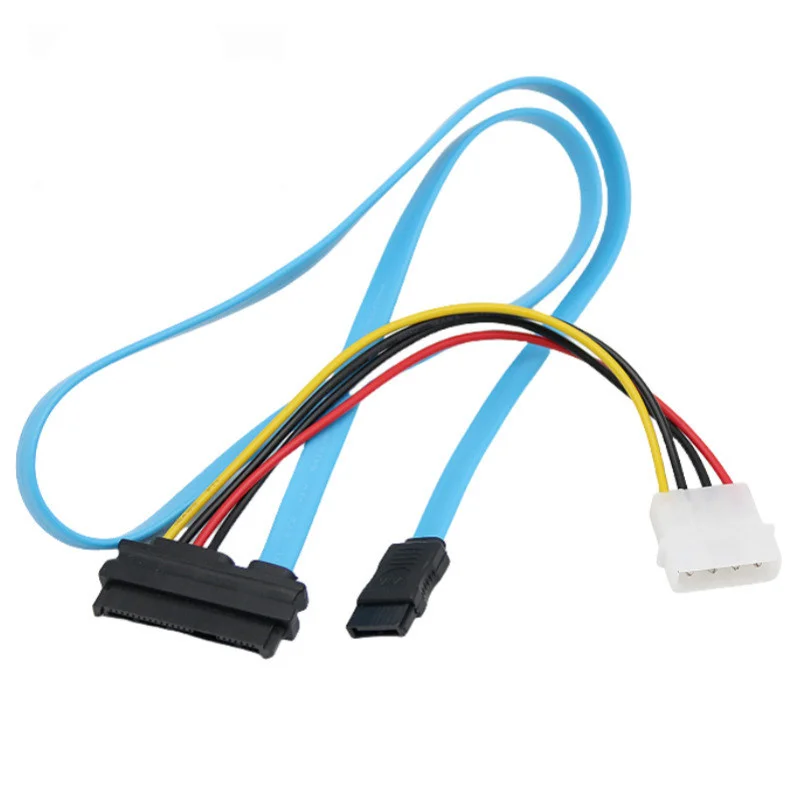 SAS29 Pin SFF-8482 Кабель для передачи данных жесткого диска SAS-SATA Серверный встроенный соединительный кабель питания и данных 70 см