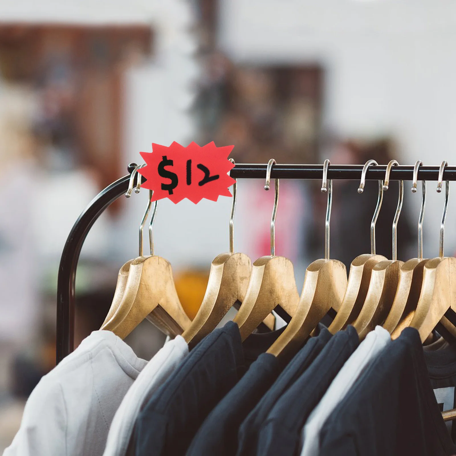 

10 Sheets Garage Sale Price Stickers Writable Yard Sale Self Adhesive Removable Label Stickers for Retail Store Pricing Tags