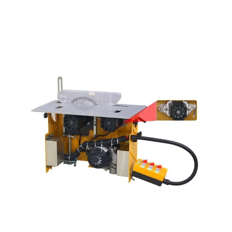 

Brushless silent dust-free single saw precision cutting multi-function multi-angle adjustable woodworking push table saw