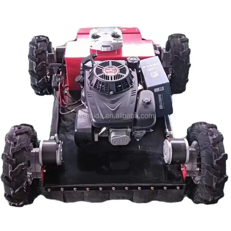 Walk-behind Lawn Mower/small Household Lawn Mower/self-propelled Four-wheel Drive Mountain Slope Orchard Mowing