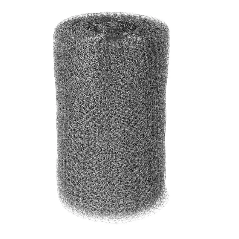 1 Roll Weep Hole Cover 120m Wire Mesh Steel Gap Blocker Hole Filler Weep Hole Wire Mesh Gap Protection Net Hole Filling Fabric