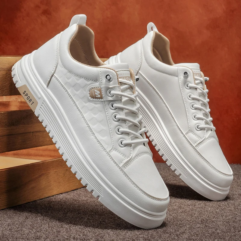 

Весенне-летняя мужская спортивная обувь на толстой подошве, универсальная обувь для папы, учащиеся средней школы, дышащие повседневные кроссовки