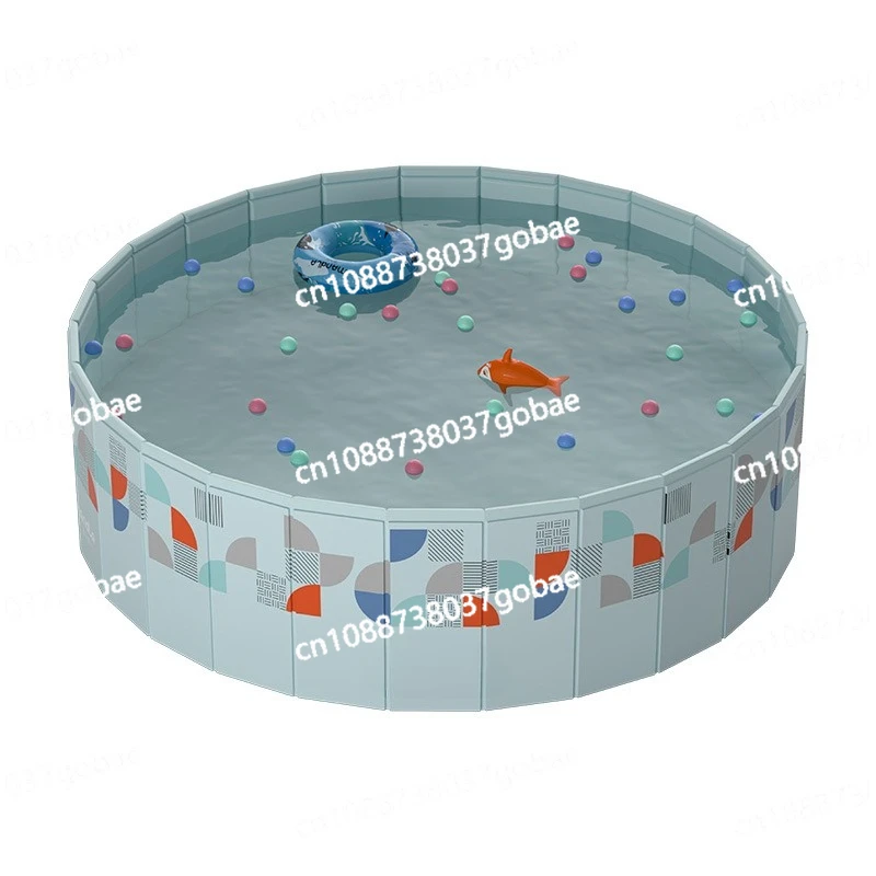 

Cross-border hot-selling non-inflatable children's stacking swimming pool household, outdoor paddling pool
