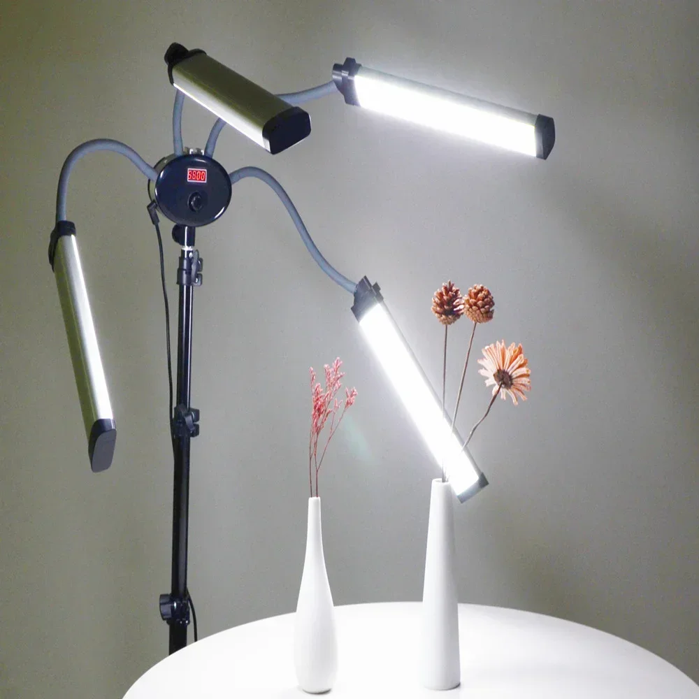 2026 Yidoblo 80W FX-800II Lash Led Light Video Four Arm Lamp Eyelash Extension LED Light Makeup Tattoo Lash Extension Light