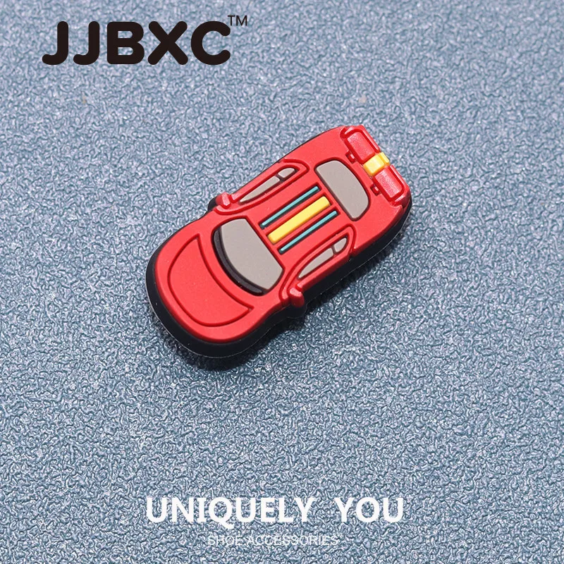 JJBXC CHARM Shoe Buckle Shoe Accessories Cartoon Racing DIY Fashion Shoes Accessories Suitable for cross Shoes
