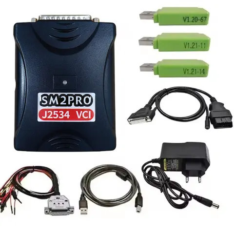 【Achetez maintenant !】J2534 Pro+ 22 Version SM2 Accessoire 1.20 PCMFlash Programmeur ECU Banc OBD Outil de diagnostic automobile Réglage des puces