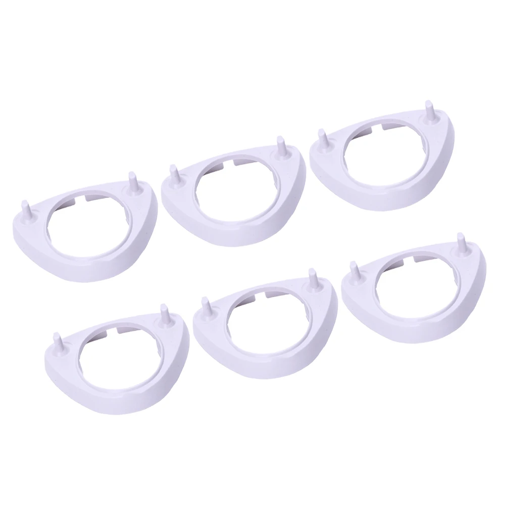 

6 Pcs Electric Toothbrush Stand Holder Plastic B Charging Station Compatible D10 Easy Clean Portable