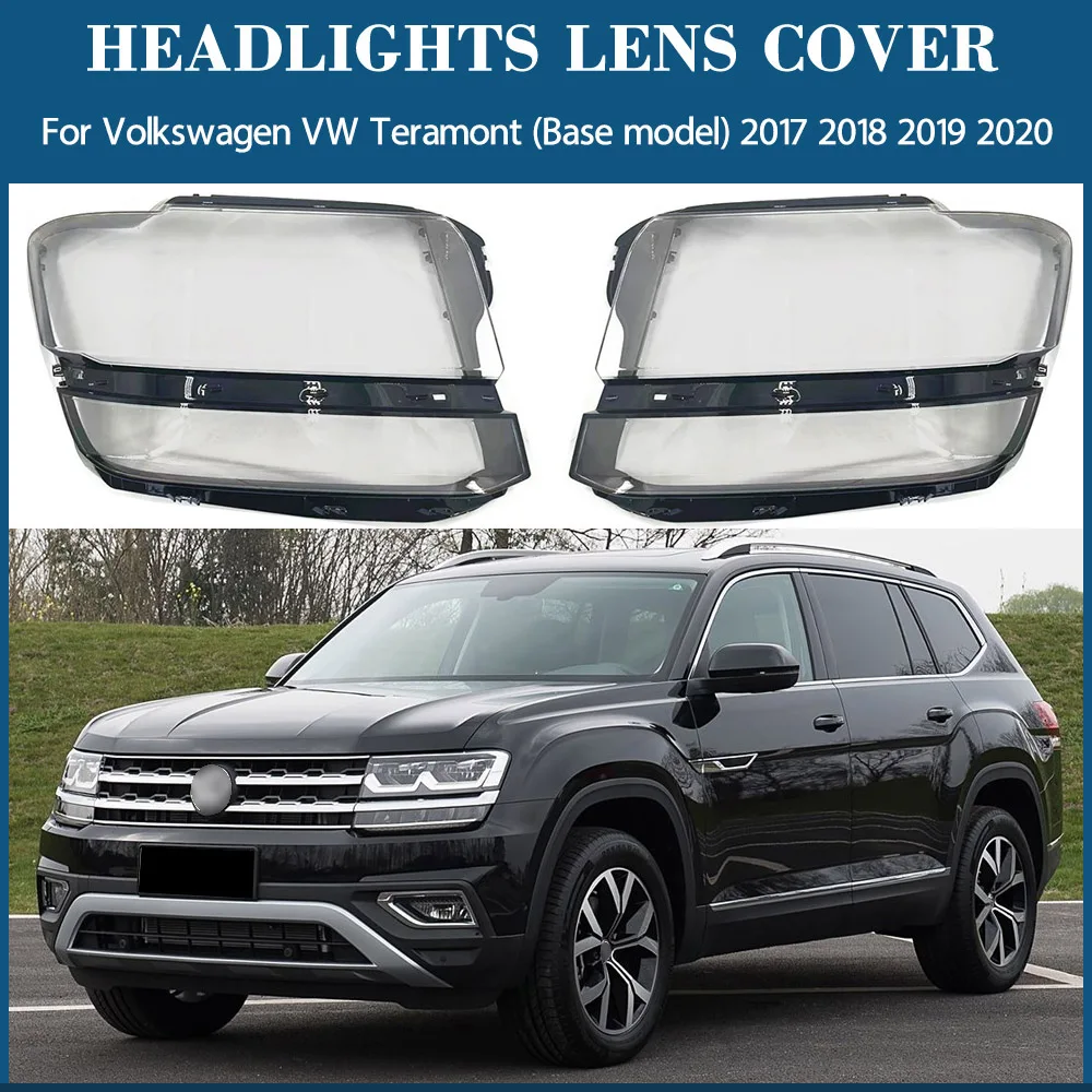 

For Volkswagen VW Teramont (Base model) 2017 2018 2019 2020 Headlight Lens Cover Transparent Headlamp Shell Replace Lampshade