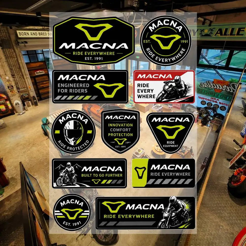 M-ACN-A Aesthetic Graffiti Stickers Waterproof PVC Decals for Car Motorcycle Skateboard Helmet Notebook 6