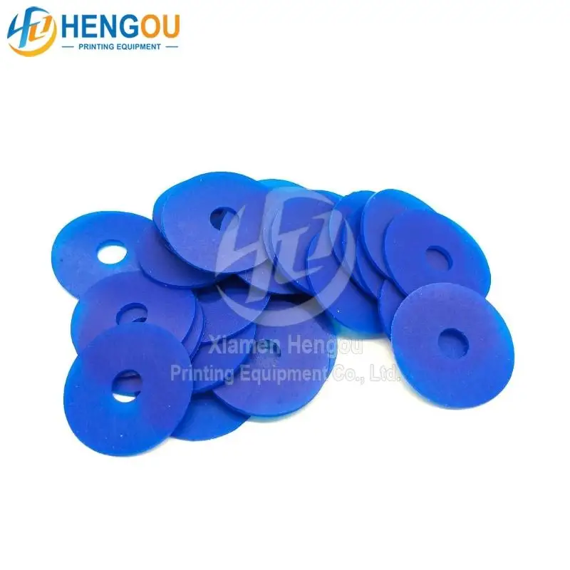 32X8X0.5mm blue rubber sucker for printing machine parts