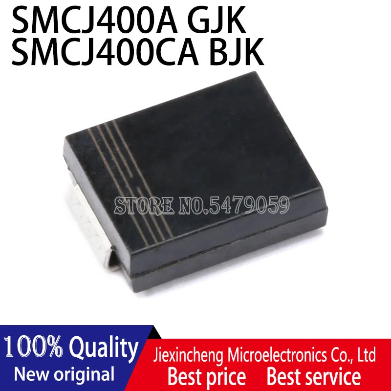 50PCS SMCJ400A GJK SMCJ400CA BJK 400V SMC DO-214AB Transient suppression diode TVS