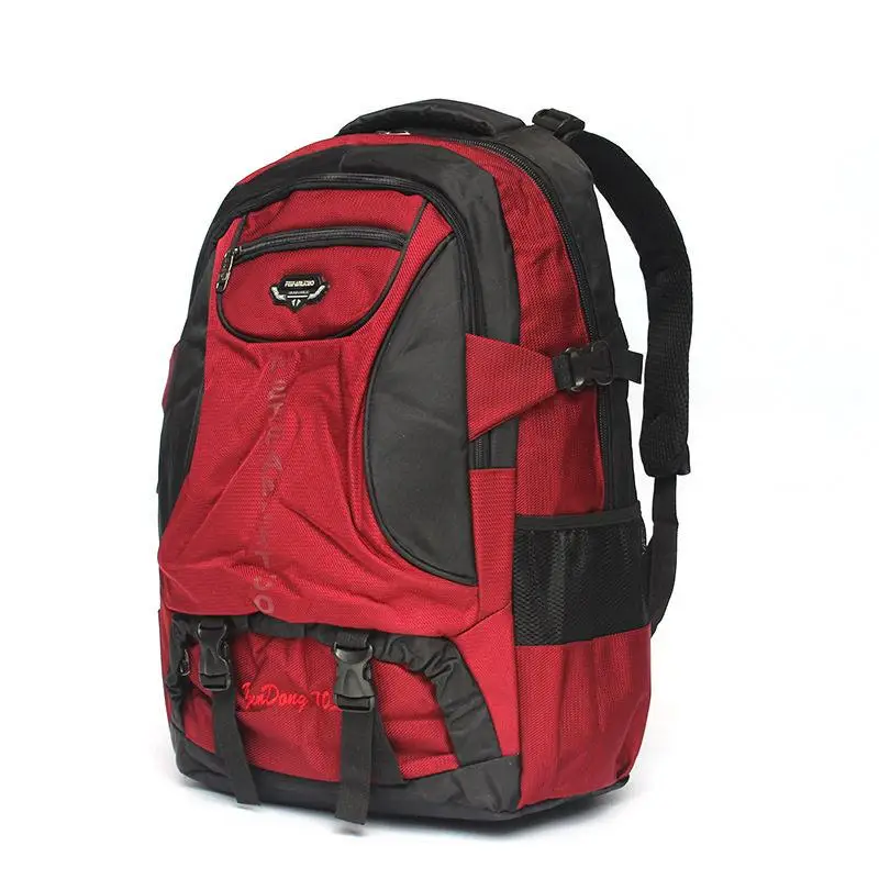 Waterproof Large Capacity Outdoor Travel Backpack Men's Double-Shoulder Bag for Long Distance Commuting And Camping