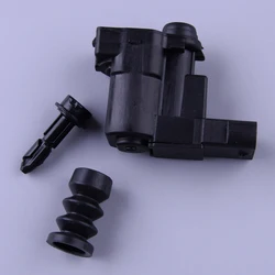 Fuel Tank Cover Door Lid Lock Buckle Actuator Motor Snap Spring Pin Latch fit for Jeep Renegade Compass 2018 2019-2022 Black