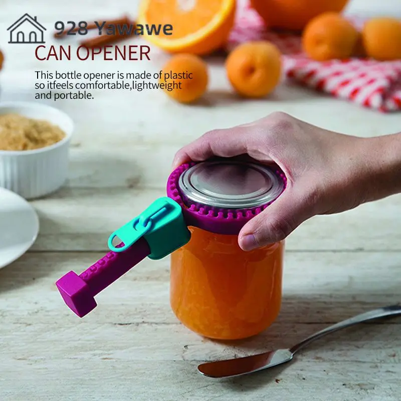 Zipper Can Opener Versatile Ergonomic Time-saving In Demand Practical Popular Unique Can Opener Design Bestseller Durable Handy