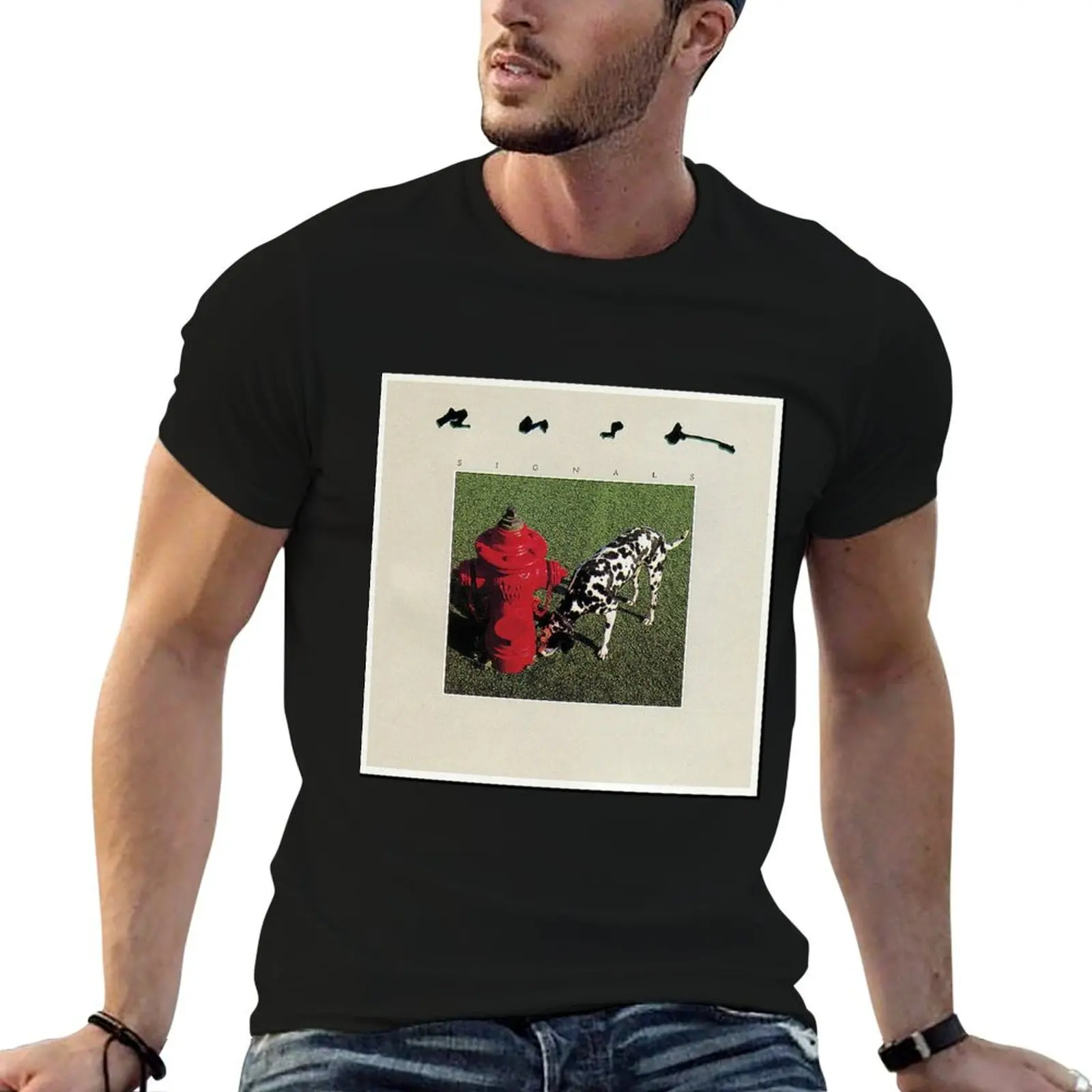 SIGNALS Throw Pillow T-Shirt Basic Solid Color Casual Tee Shirt