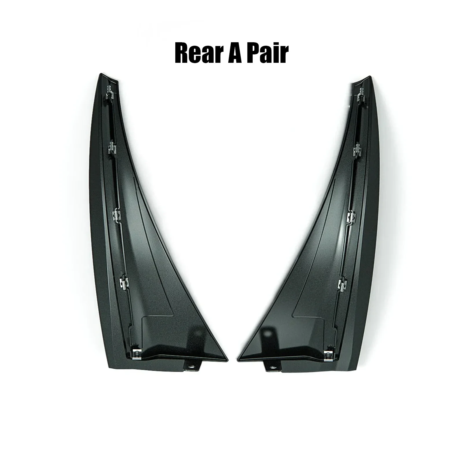 For 2014-2019 Chevrolet Corvette C7 Replacement Front Rear Wheel Rock Guards Splash Mud Flaps Fender XL Extended Style