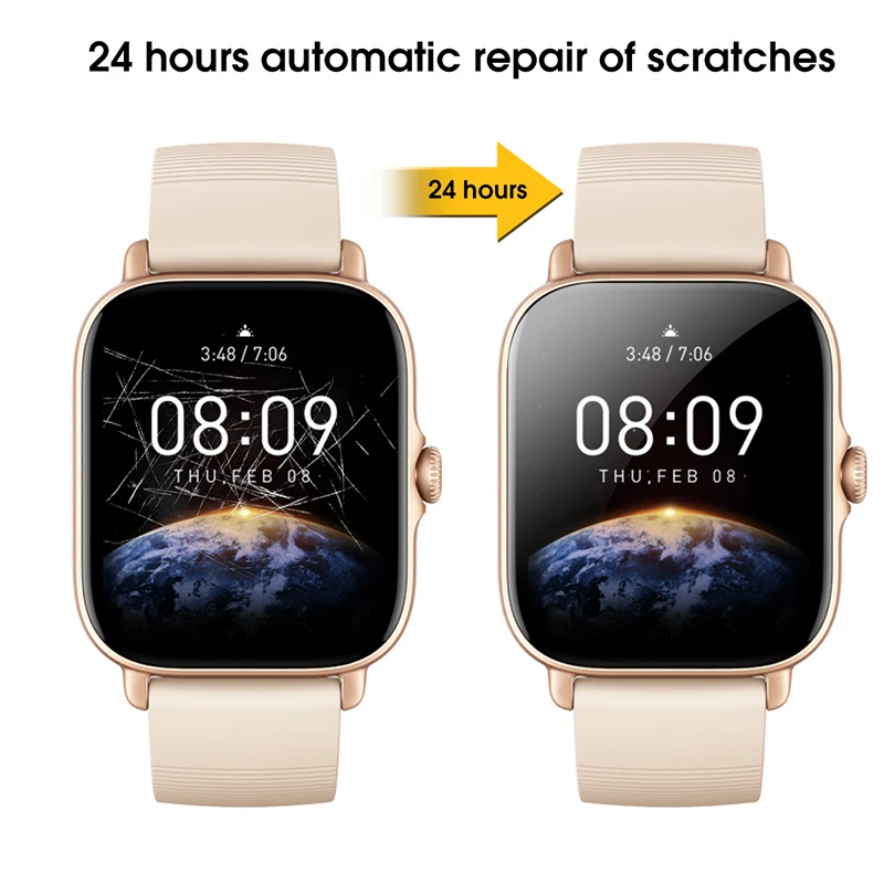 Película protectora de TPU suave para Amazfit GTS 3 GTS3, Protector de pantalla de reloj, antiarañazos, para AmazfitGTS3