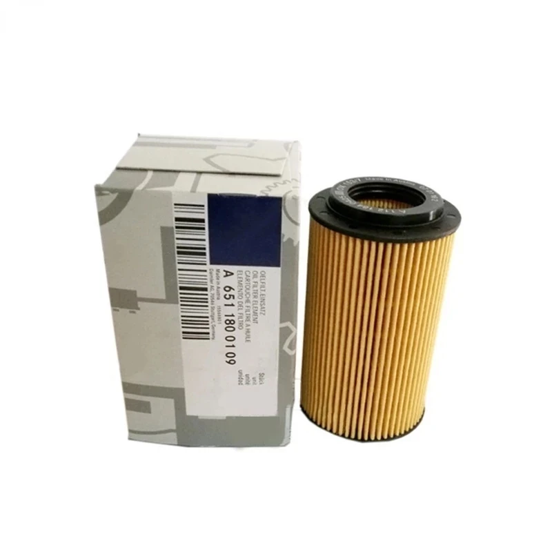 

Car Oil Filter OEM A6511800109 for Mercedes Benz VIANO (W639) 2010-2019 VITO MIXTO Box VITO Bus Model High Quailty Oil Filter