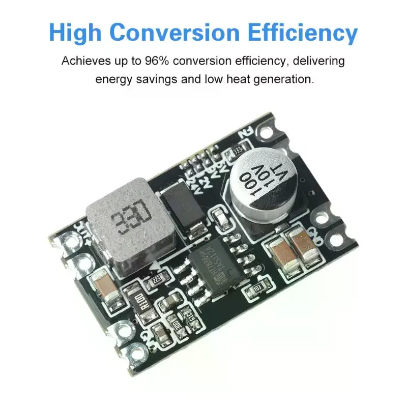 Voltage Conversion Modules DC-DC 6V-100V To 5V/9V/12V/24V Fixed Output Voltage Step Down Power Module