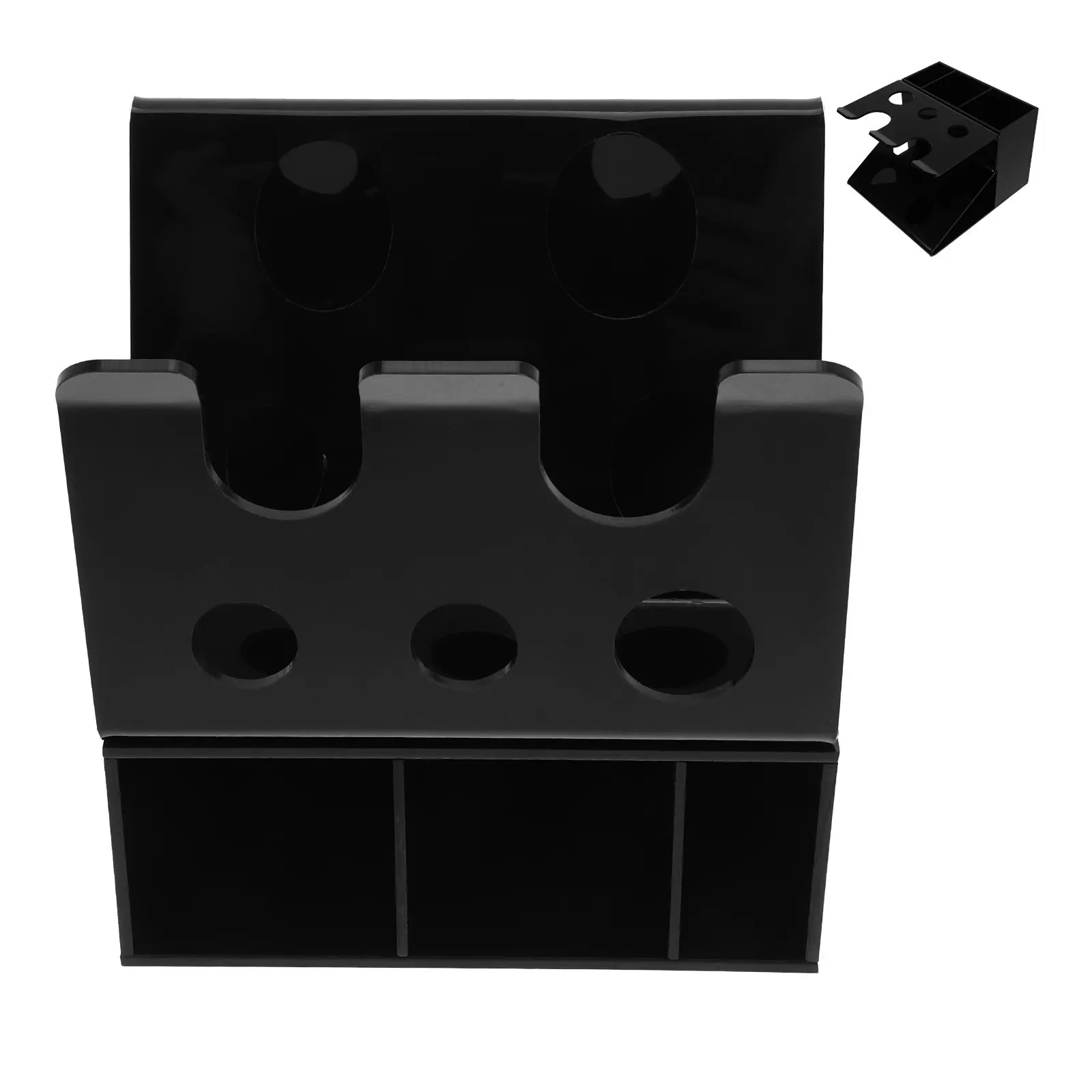 

Настольный органайзер для косметики и макияжа: прозрачный акриловый контейнер с высокой степенью оптимизации пространства, незаменимый для ванной комнаты и столешницы