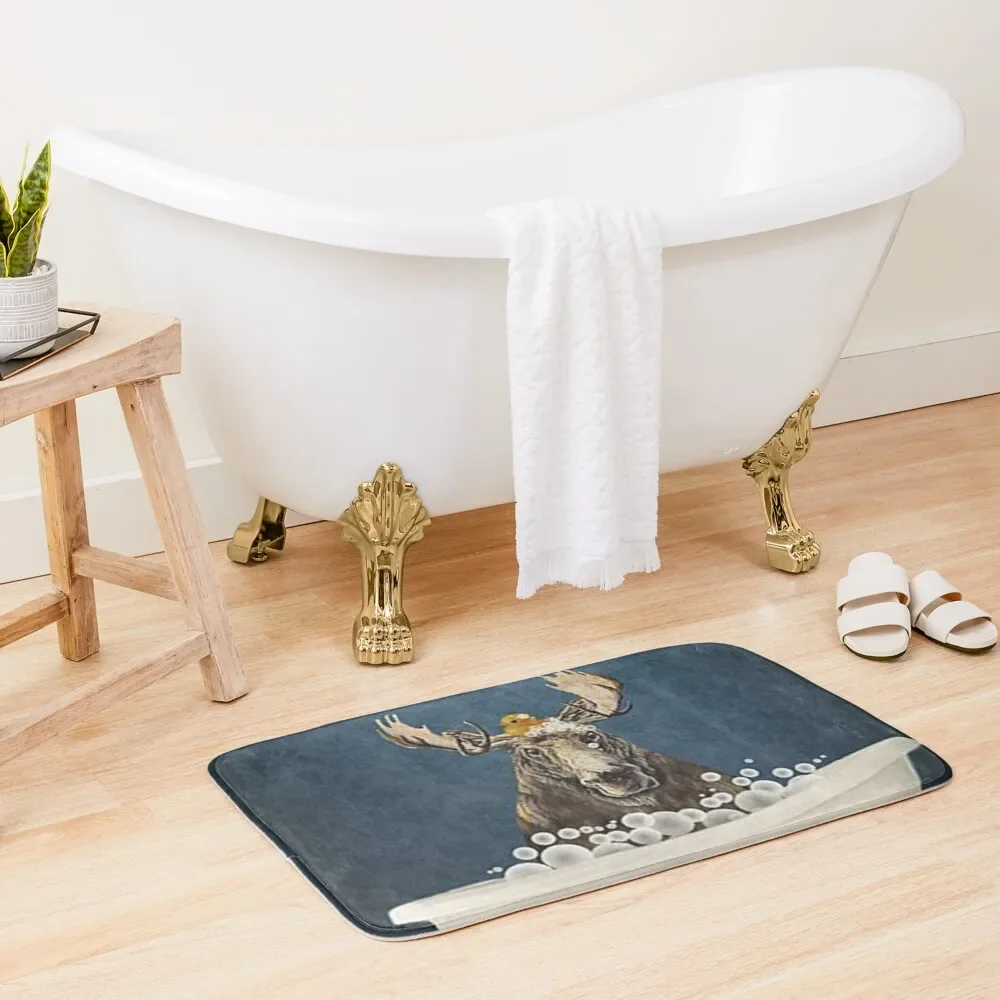 

Black Moose Co Soap Bath Hooves Days Bath Mat Bathroom Rug Hallway Carpet Entrance Doormat Rug Bathroom Mat