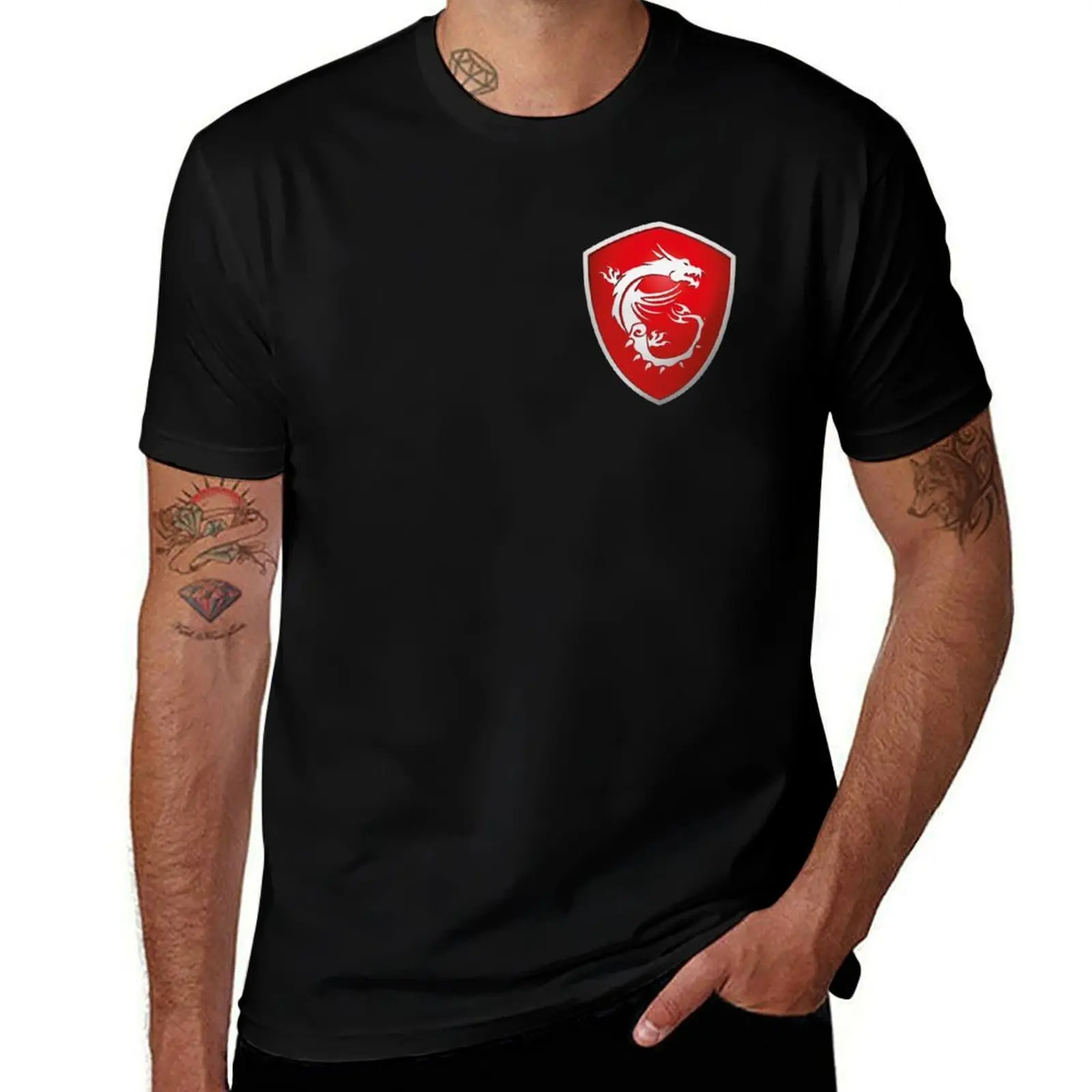 

MSI T-Shirt t shirt personalised t shirt for man 100 percent cotton T-Shirt